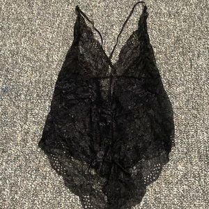 Black Lace Slip